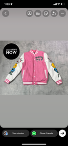 “Heavenly” Varsity Jacket